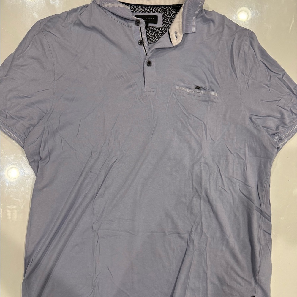 Ted Baker Soft Blue Polo Shirt